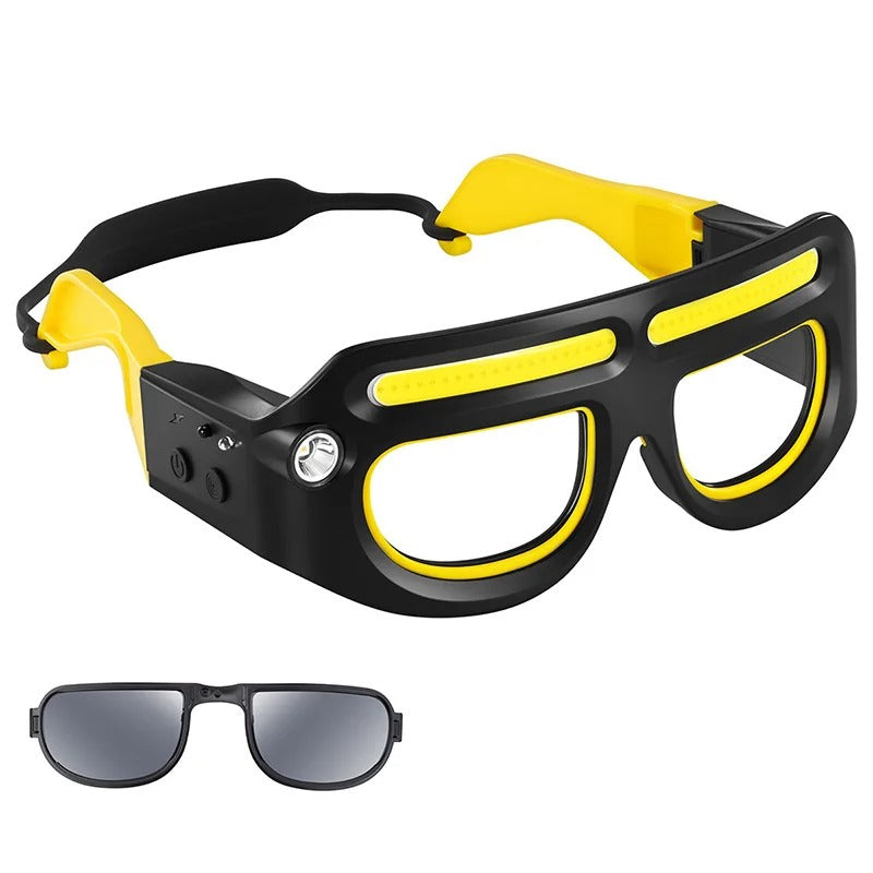 Rechargeable LED Safety Glasses