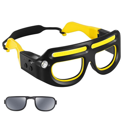 Rechargeable LED Safety Glasses